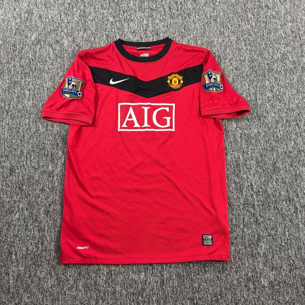 Nike Manchester United Wayne Rooney Soccer Jersey Youth XL Red Premier League